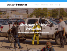 Tablet Screenshot of designtunnel.com